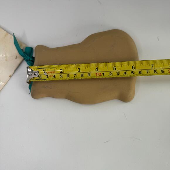 Brown Bag Cookie Art Stoneware Mold 1983 Sitting Cat Retired W/ Recipe Booklet - Picture 5 of 7